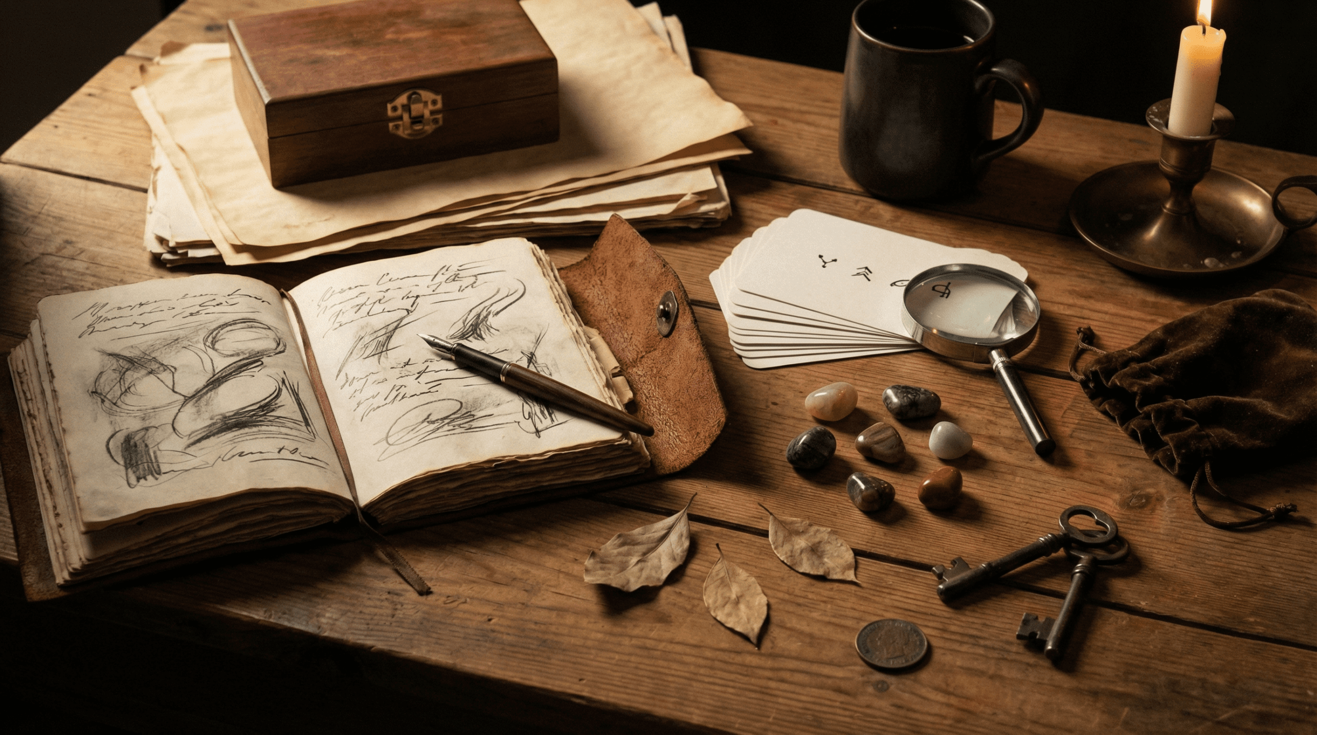 Student actively engaged in note-taking and self-testing during initial learning session