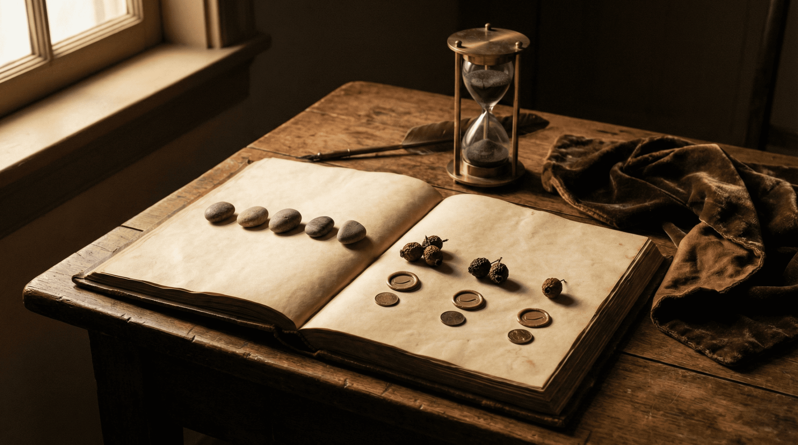 Calendar showing the 7-3-2-1 schedule with specific days marked and review checkboxes